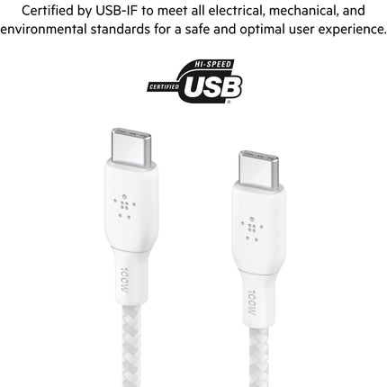 Belkin BoostCharge USB-C to USB-C Cable 100W