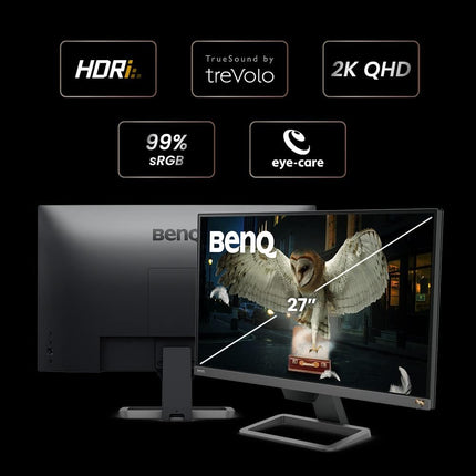 Benq 2K Qhd Ips Monitor 27"