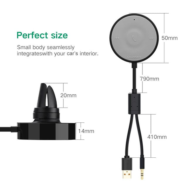 Ugreen Wireless Bluetooth 4.1 Receiver Audio Adapter