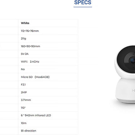 Imilab Home Security Camera A1