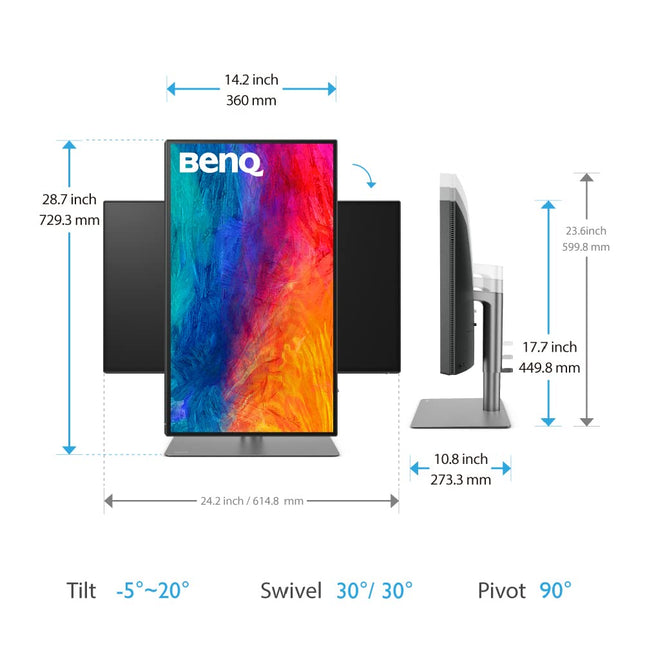 Benq 4K Uhd Thunderbolt 3 Monitor 27"