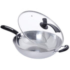 TEFAL EASY & CLEAN FRYING WOK 32CM + GLASS LID (B5039495)