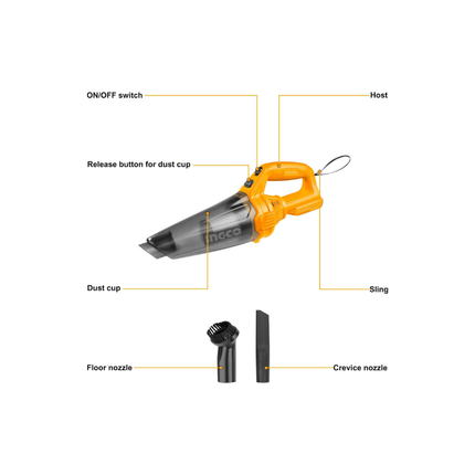 INGCO Lithium-Ion vacuum cleaner