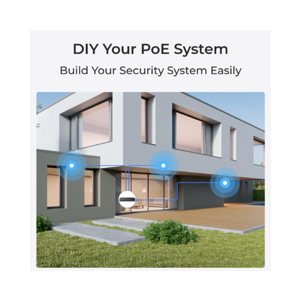 Reolink P320 5MP PoE IP Camera with Person/Vehicle Detection