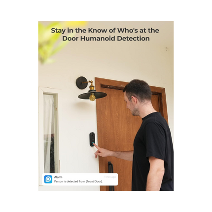 Reolink Smart 5MP 2K+ Wired PoE Video Doorbell with Chime
