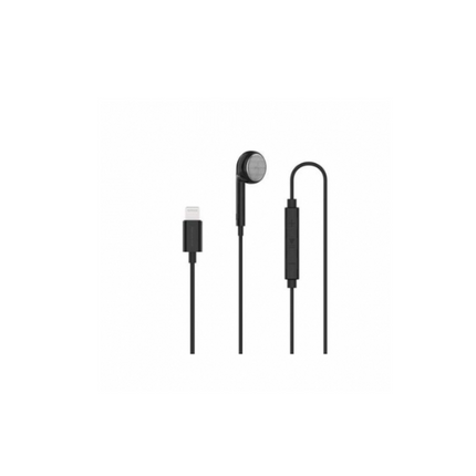 Powerology Single Earphone with MFi Lightning Connector Black