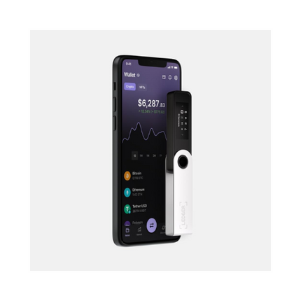 LEDGER - NANO S PLUS - CRYPTO WALLET - BLACK