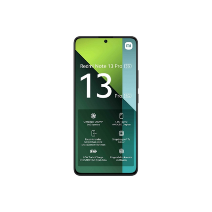 Redmi Note 13 Pro 256GB 8GB RAM Midnight Black