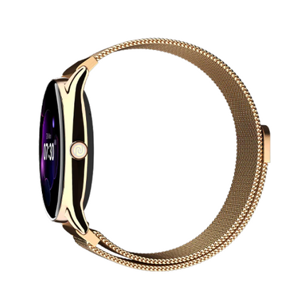 Noise Fit Twist Go Smartwatch - Gold Link