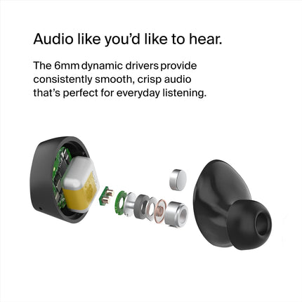Belkin SoundForm Bolt True Wireless Earbuds Black