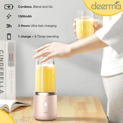 DEERMA USB Mini Portable Juicer