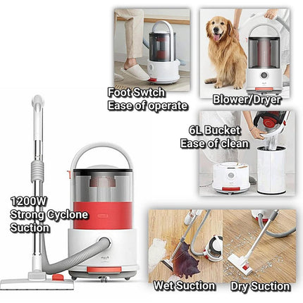 Deerma Barrel Type Wired Vacuum Cleaner