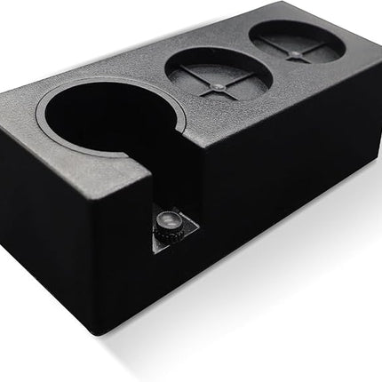 Coffee Station with 3 holes: Filter Tamper Holder Espresso Mat Stand Tamper Station Base Non Slip