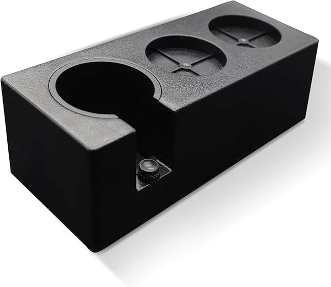 Coffee Station with 3 holes: Filter Tamper Holder Espresso Mat Stand Tamper Station Base Non Slip