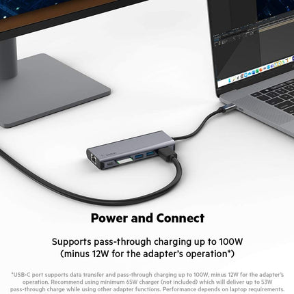 Belkin Usb-C Hub 6 In 1 Adapter