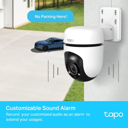 Tapo Outdoor Pan/Tilt Security WiFi Camera Fhd