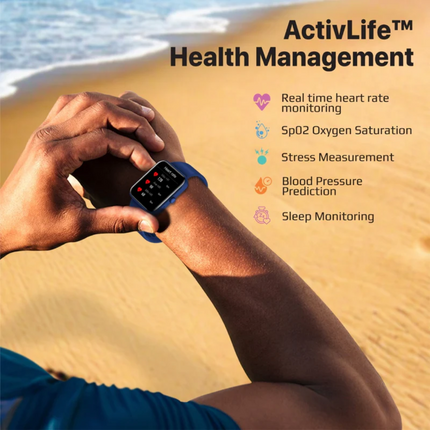 Promate ActivLife™ Smartwatch with Bluetooth Calling