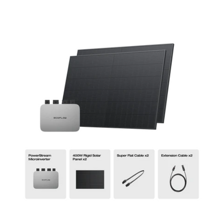 ECOFLOW 2X400W RIGID SOLAR PANEL