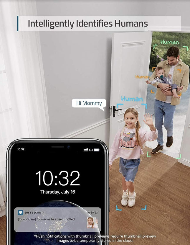 Eufy Indoor Camera 2K Pan & Tilt