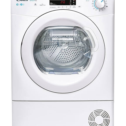 Candy TD SmartPro - 10kg Condenser White Transp Door Class B Wi-Fi+BT Easycase D