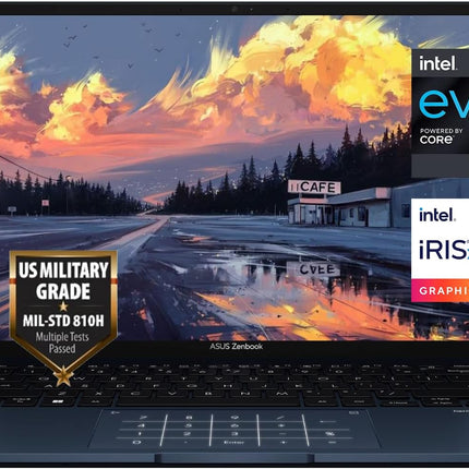 Asus Zenbook 14" Oled Ci5 8Gb 256Gb Ssd
