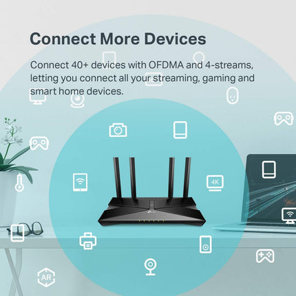 Tp-Link Dual Band Gigabit Wifi 6 Router Ax50