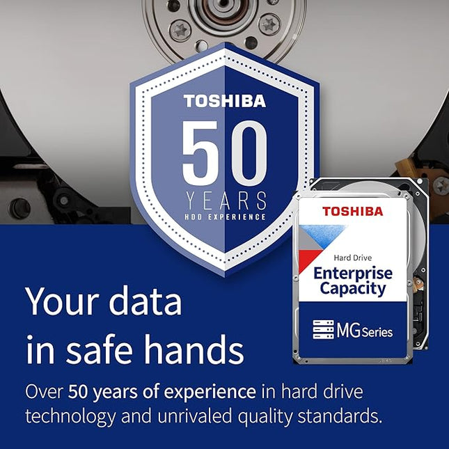 Toshiba 3.5" 4TB 7200rpm Enterprise HDD