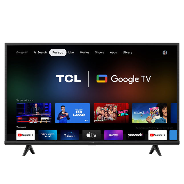 TCL TELEVISION 43" 4K UHD SMART GOOGLE TV
