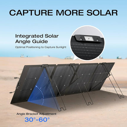 ECOFLOW PORTABLE 220W SOLAR PANEL (BIFACIAL)