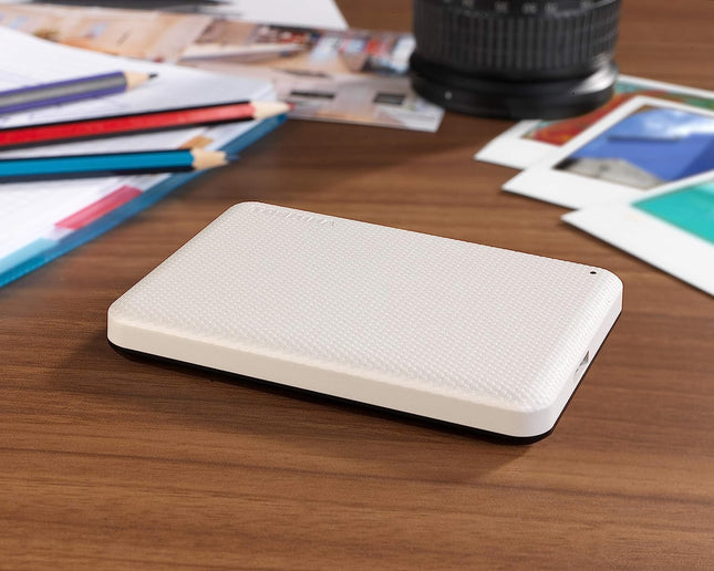 Toshiba Canvio Advance V10 2TB - White Beige