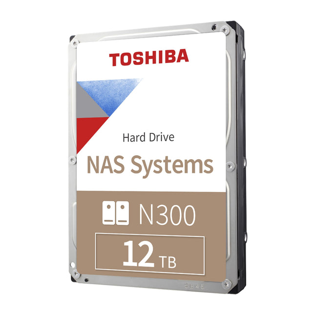 Toshiba 3.5" 12TB 7200rpm 256MB NAS HDD - N300 (Box)