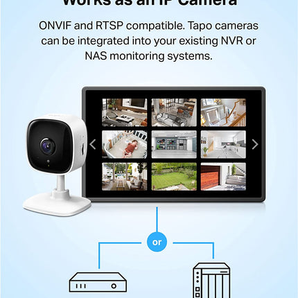 Tapo Smart Indoor Home Security Wifi Camera Fhd