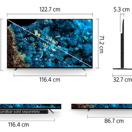 Sony Bravia 4K Oled A80L Smart Television 55"