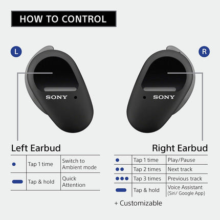 Sony Wireless Sports In-Ear Headphone With Mic