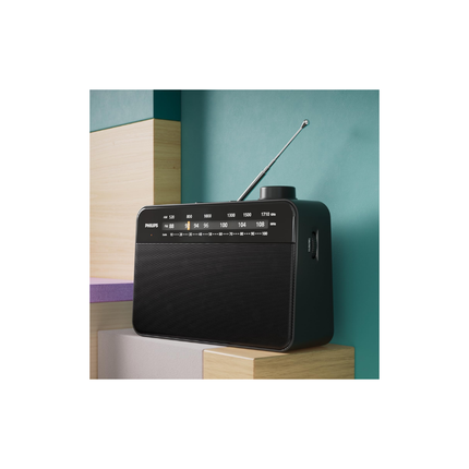 Philips TAR2509 Portable FM/MW radio