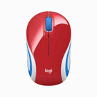 Logitech M187 Mini Wireless Mouse Red