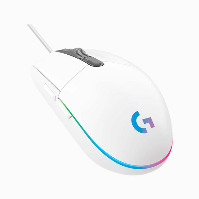 Logitech G102 LIGHTSYNC RGB 6 Button Gaming Mouse - White