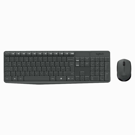 Logitech MK235 FRA Wireless Keyboard and Mouse Combo - Grey