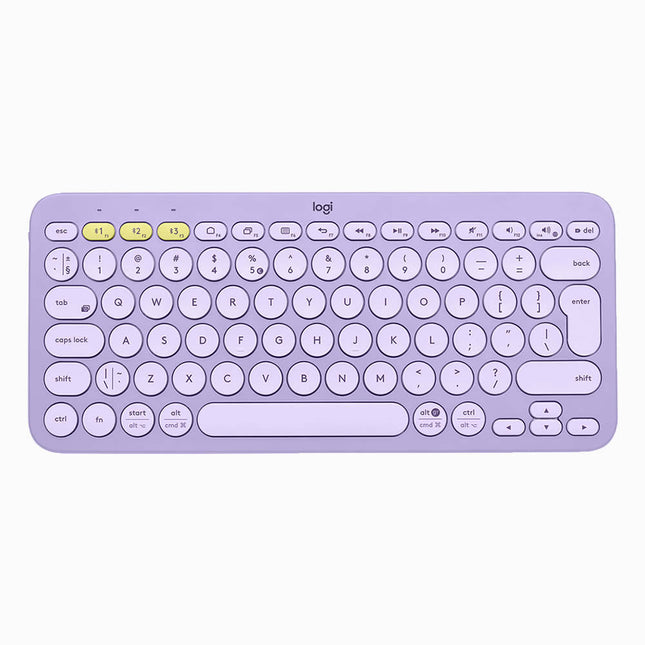 Logitech K380 Multi-Device Bluetooth Keyboard Purple