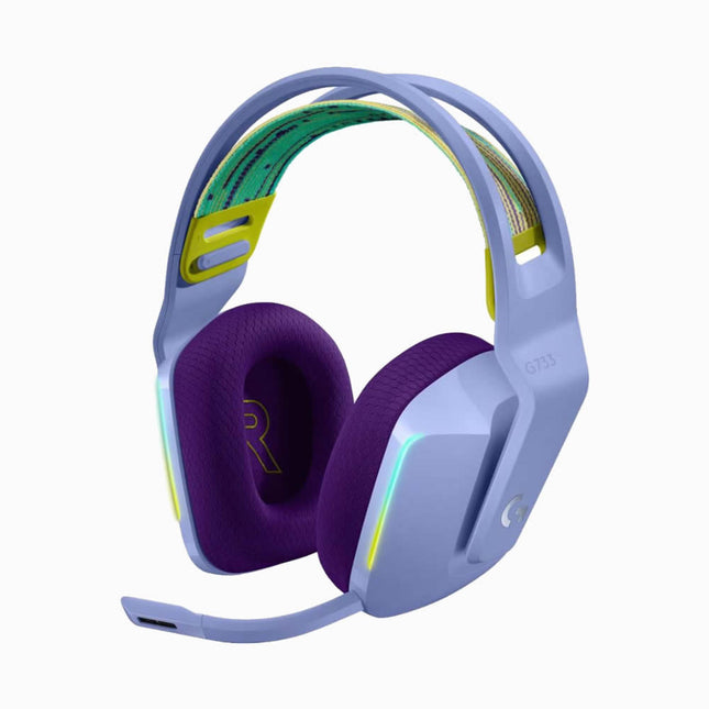 Logitech G733 Wireless Gaming Headset Lilac