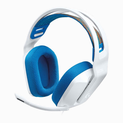 Logitech G335 Wired Gaming Headset - 3.5 mm Audio Jack - White
