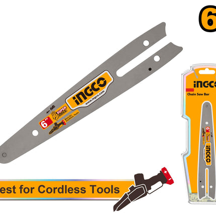 INGCO CHAIN SAW BAR AGSB50618- 6" Suitable for CGSLI2066/CGSLI20662/UCGSLI20662 chain saw