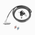 Targus 3-In-1 Lock Keyed Cable Retail Lock