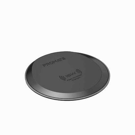 Promate Aurapad 15W Wireless Charger Grey