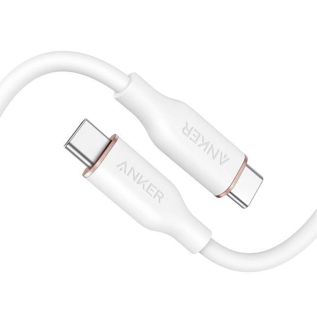 Anker Powerline 3 Flow USB C White