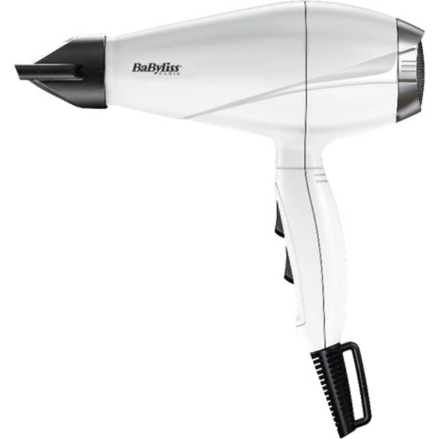 BABYLISS HAIR DRYER 2000W SPEED PRO WHITE