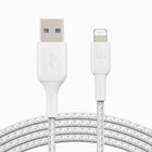 Belkin Boost Charge Braided Usb A To Ltg 3M Wht