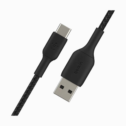 Belkin Boost Charge Usb-A To Usb-C Cable_Braided 1M Black