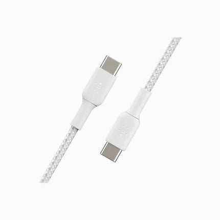 Belkin Boost Charge? Usb-C? To Usb-C Cable_Braided 1M White