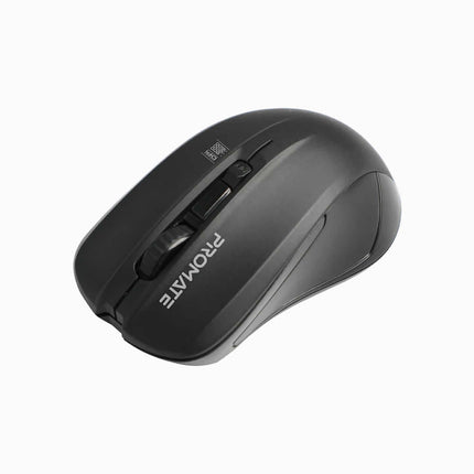 Promate Comfort Performance Wireless Ergonomic Mouse - Black